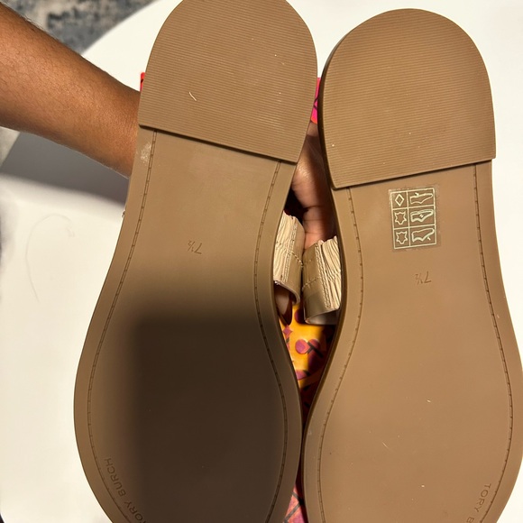 Tory Burch Mini Everly Flat Sandal Sz. 7.5 - Picture 4 of 4